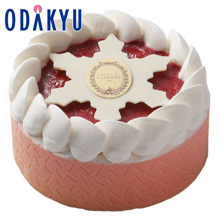 クリスマスケーキ ［ ラデュレ ］ クリスタル・イスパハン 2人分 ～ 4人分 冷凍 2025 ｜指定日(12/1-25)届※沖縄県・離島へは届不可(X)