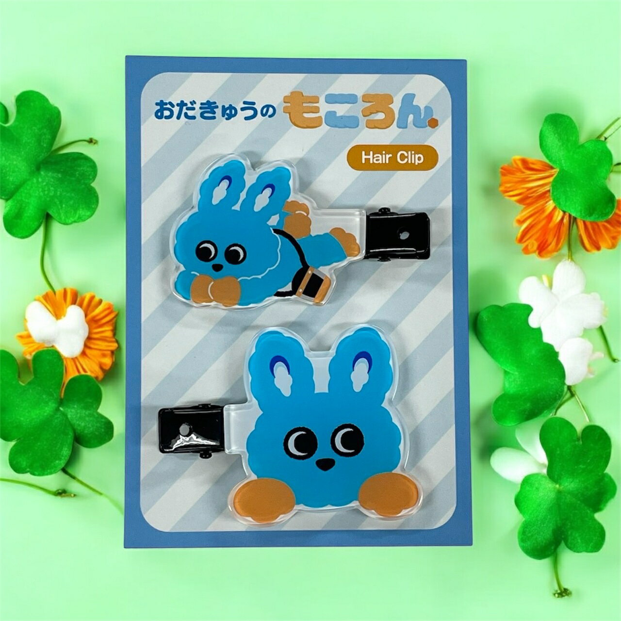 ”おだきゅうのもころん” 髪留めクリップ2個セット(Hair Clip)