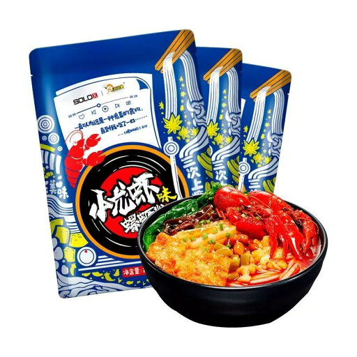 好歡螺 柳州螺螄粉 小龙虾味 ロオスーフェン ザリガニ味 中華名物 中華食材 広西省名物 速食 美味しい米粉 好歡螺 柳州螺螄粉 小龙虾味 ロオスーフェン ザリガニ味 中華名物 中華食材 広西省名物 速食 美味しい米粉