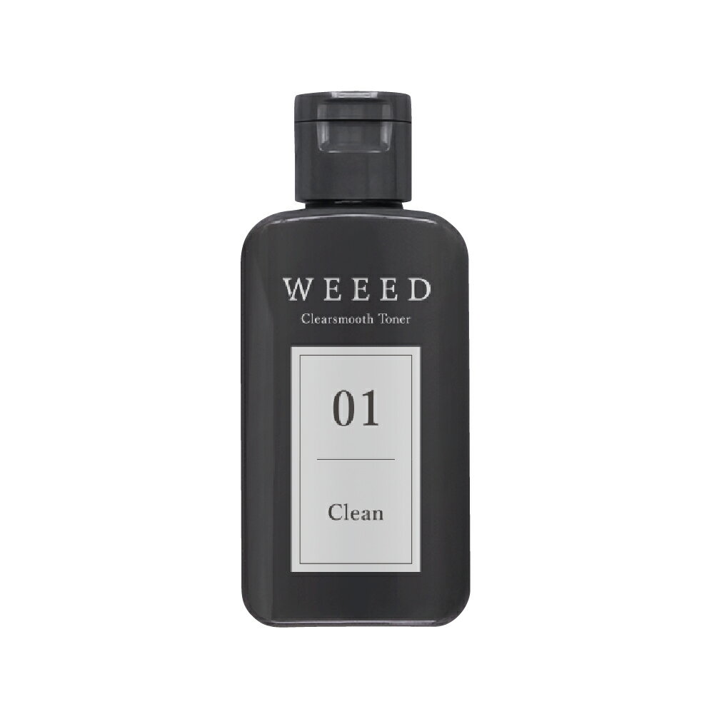 WEEED クリアスムーズ トナー（01クリーン） 50ml  化粧水 柔軟化粧水 毛穴 ケア 洗浄 毛穴汚れ 黒ずみ 角栓 小鼻 weed ウィード うぃーど