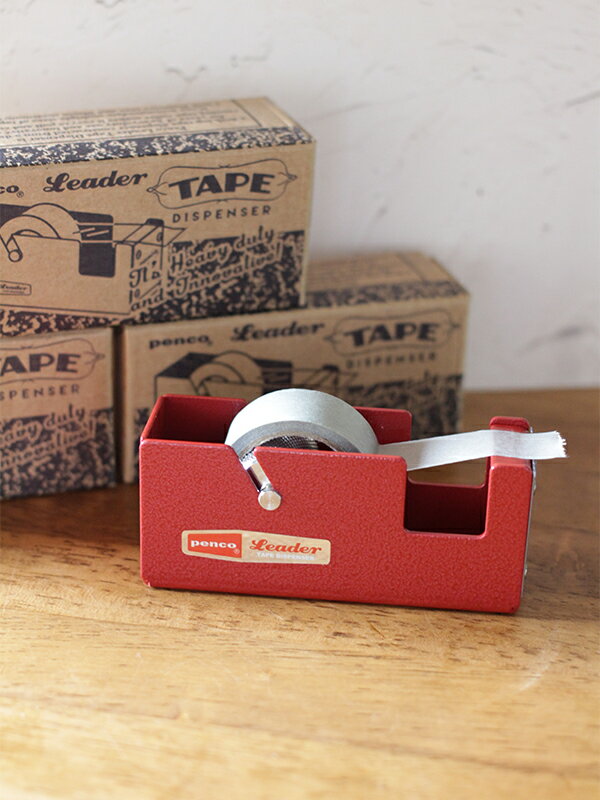 【クーポン有｜14日20:00】【楽天1位獲得】テープカッター おしゃれ コンパクト かわいい テープディスペンサー セロテープ セロハンテープ 卓上 セロハンテープ台 penco ペンコ S テープ カッター テープ台 マスキングテープ HIGHTIDE ハイタイド レトロ