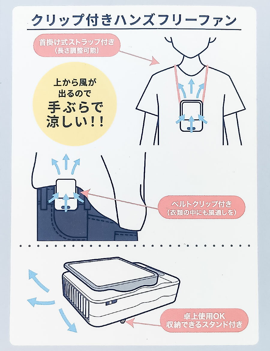 【楽天1位獲得】ハンディ 扇風機 キャラクター スヌーピー グッズ ハンディファン 首かけ 腰掛けファン 腰掛け扇風機 腰かけ 腰ベルトファン ストラップ USB 持ち運び アウトドア ベルト クリップ付き 軽量 コンパクト かわいい 涼しい 3