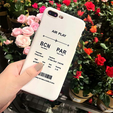 【スーパーSALEクーポン有】iPhone ケース おしゃれ 海外 iPhone8 ケース かわいい 面白い 搭乗券 航空券 おもしろ 北欧 個性的 iPhone XS X ケース iPhone7ケース iPhone8Plus 7Plus 6s アイフォン7 アイフォン8 アイフォン6s 大人かわいい 薄い スマホケース