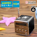 【クーポン有|5日23:59迄】スピーカー AUX 光る かわいい おしゃれ ミニ 小さい キューブ型スピーカー 充電式 インテリア 車 アウトドア ブラック