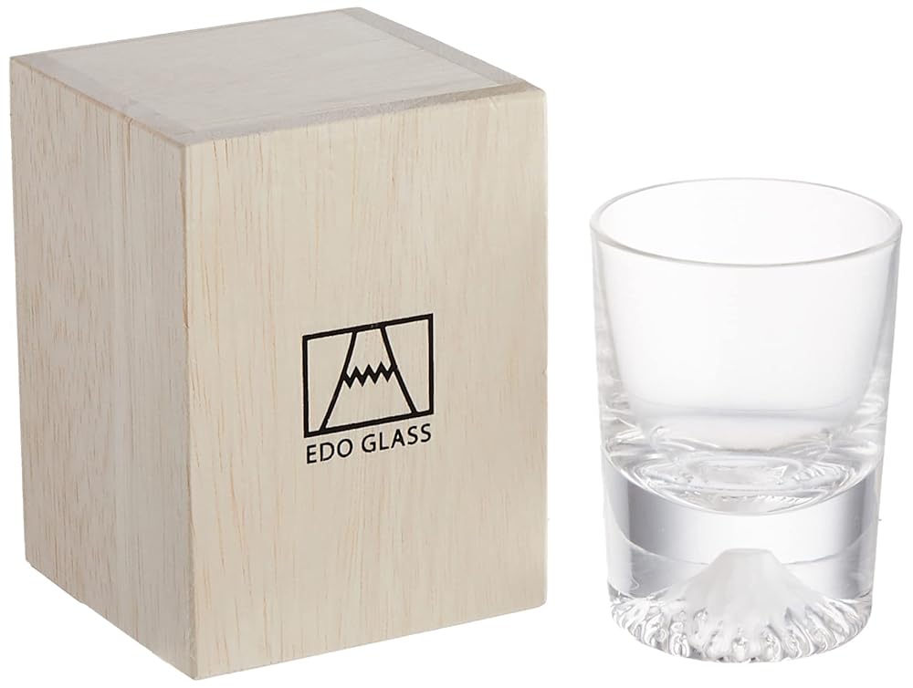 タジマガラス 田島硝子 富士山グラス 冷酒グラス 95ml TG20-015-CS 伝統工芸 ショットグラス ぐい呑み ギフト 父の日 結婚祝い 内祝い
