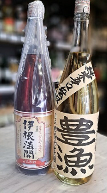 伊根満開1800ml京の春 辛口純米豊漁1800ml【京都】2本入りセット