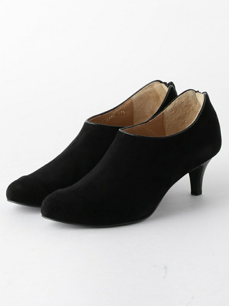 【SALE／50%OFF】OFD バックファスナー ショートブーツ55↓↑ ODETTE E ODILE オデット エ オディール シューズ・靴 ブーツ ブラック ネイビー【RBA_E】【送料無料】[Rakuten Fashion]