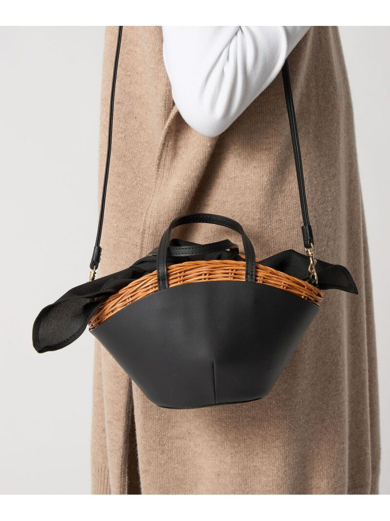 【SALE／30%OFF】＜Tha Bagmati＞ KAGO COMBI ODETTE E ODILE オデット エ オディール バッグ かごバッグ ブラウン ブラック【RBA_E】【送料無料】[Rakuten Fashion]