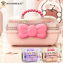 アクセサリーボックス 子供用 収納ボックス 小物入れ ヘアアクセサリー 仕切り 大容量 宝石箱 ピア ...