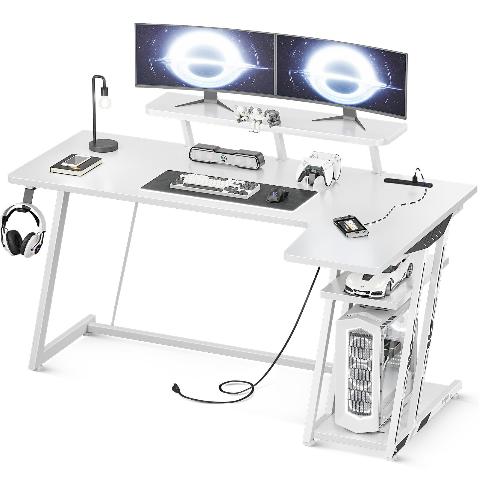 楽天市場】ゲーミングデスクホワイトの通販