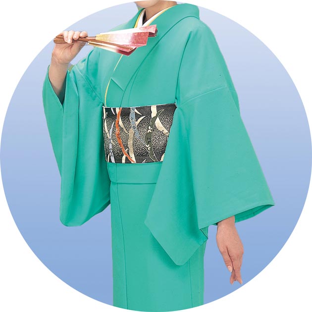 袷仕立て・胴抜き仕立て・単衣仕立て【花ちりめん】【セミオーダー仕立て上がり】【洗える着物】【一越】【無地着尺】【仕立て代込】国内染【送料無料】単衣仕立ては表示価格から3000円引き