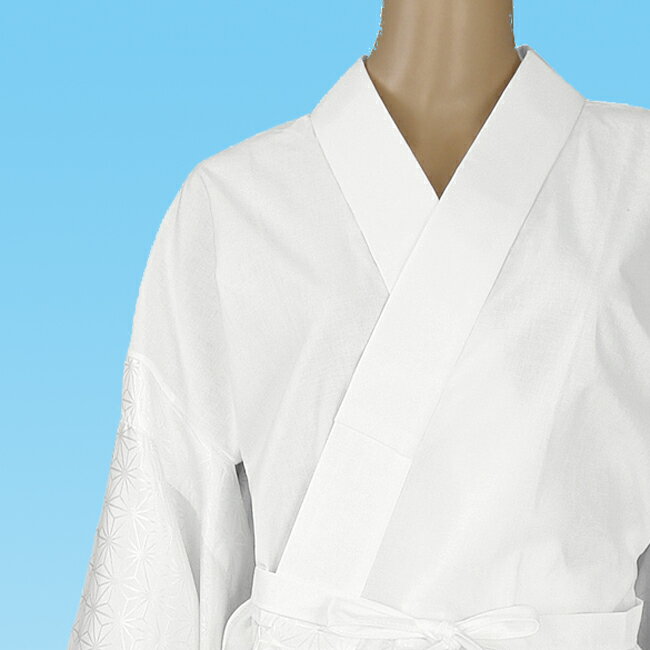 胴抜き長襦袢 麻の葉生地 肌着 着物 和服 下着 踊り