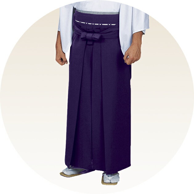 差袴 女性用マチなし ２尺２寸 新紫色 神職 装束 - その他