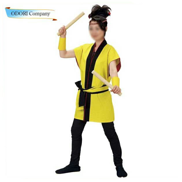 法被 半被 よさこい 衣装 はっぴ 法被 大人 袖なし 無地 おしゃれ