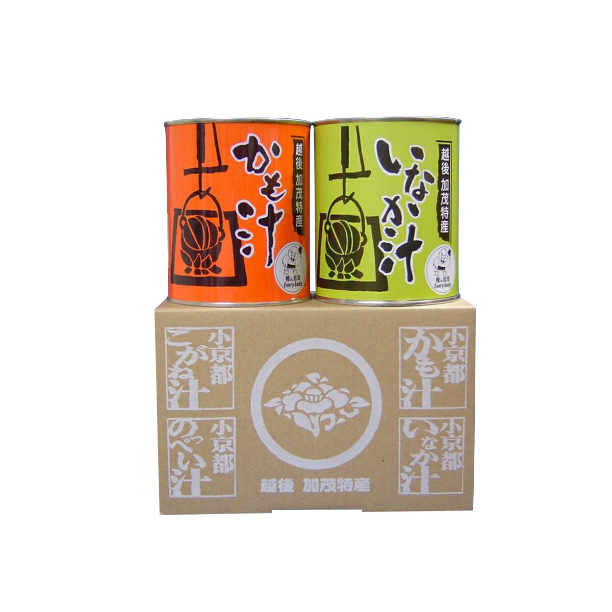 越後加茂特産かも汁ギフトセット1(かも汁、いなか汁) 新潟 鴨汁 加茂 特産品 ギフト 贈り物 内祝 のし(熨斗)無料 送料無料 最安値挑戦 食品 保存 仕送り
