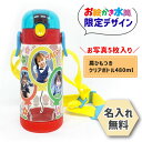 写真入り 名入れ 肩掛け付き キッズ 子ども お子さま 水筒 480ml 送料無料 マグ 入園 保育園 幼稚園 準備 誕生日 プレゼント オリジナル ギフト ワ...