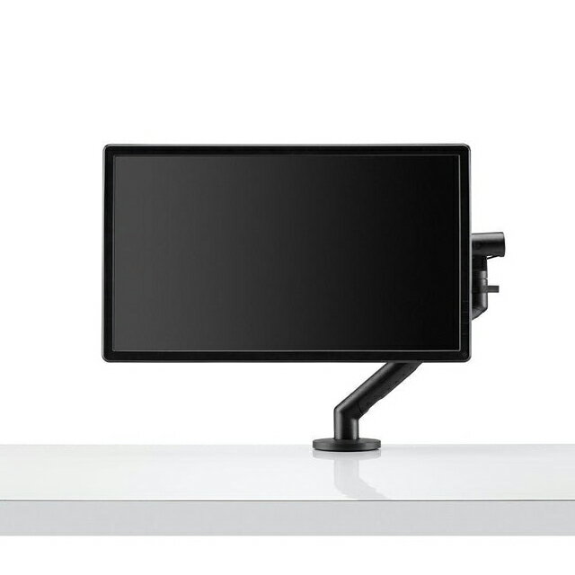 [Herman Miller] ハーマンミラー（CBS Monitor Support）FLOモニターアーム / シングル / スプリットクランプ：1個付（天板厚13mm～65mm対応）リテールパッケージ（1梱包） / カラー：ホワイトorブラックorシルバーからお選びください（注:写真のモニターは付属しません） 2