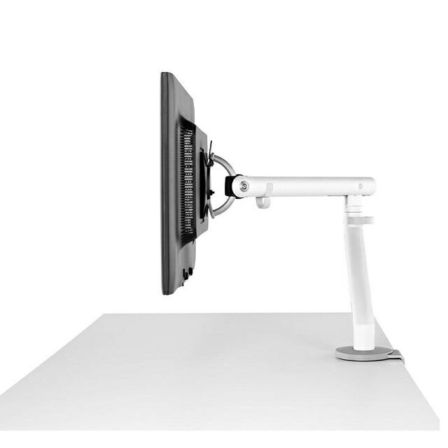 [Herman Miller] ハーマンミラー（CBS Monitor Support）FLOモニターアーム / シングル / スプリットクランプ：1個付（天板厚13mm～65mm対応）リテールパッケージ（1梱包） / カラー：ホワイトorブラックorシルバーからお選びください（注:写真のモニターは付属しません） 3