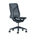 《正規店 メーカー保証対応可 梱包材回収 P5倍》Herman Miller ハーマンミラー コズムチェア Cosm ミドルバック アーム無し フレーム＆ベース＆アーム＆シート：ディップトインカラーからのご選択 キャスター：硬床・カーペット兼用 リクライニングハード or ソフト