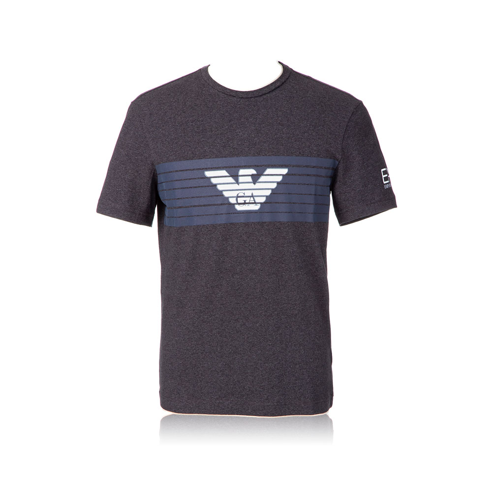 エンポリオアルマーニ EA7 Tシャツ メンズ 半袖 カーボン 6ZPT29 PJ18Z 3909