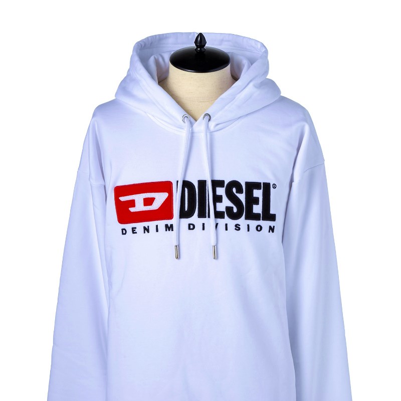 ディーゼル DIESEL スウエットシャツ 00SH34 0CATK 100 メンズ ホワイト 誕生日 ブランド かっこいい プレゼントにも 高級 20代 30代 40代 50代 60代