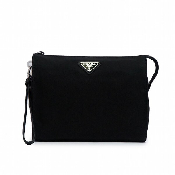 プラダPRADAポーチセカンドバッグ2NE789064F0002ブラックメンズ誕生日ブランドかっこいいプレゼントにも高級20代3