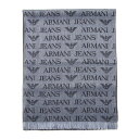 マフラー メンズ レディース ブランド アルマーニジーンズ ARMANI JEANS 934504 CD786 00041 グレー ユニセックス