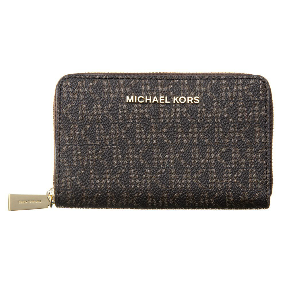 マイケルコース カードケース 財布 ブラウン レディース MICHAEL KORS 32F9GJ6D0B 252 誕生日 ブランド プレゼントにも 高級 20代 30代 40代 50代 60代