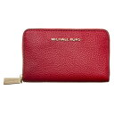 マイケルコース カードケース 財布 レッド レディース MICHAEL KORS 32F9GJ6D0L 683 誕生日 ブランド プレゼントにも 高級 20代 30代 40代 50代 60代