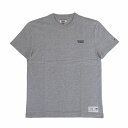 トミーヒルフィガー メンズ Tシャツ DM0DM07194P01 グレー TOMMY HILFIGER 半袖 ワンポイント 誕生日 プレゼント 【メール便可】