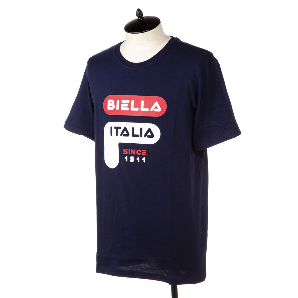 フィラ メンズ Tシャツ FILA LM913785 412 ネイビー 半袖 部屋着 ブランド ルームウェア 誕生日 プレゼント