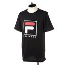 フィラ メンズ Tシャツ FILA LM913787 001 ブラック 半袖 部屋着 ブランド ルームウェア 誕生日 プレゼント 20代 30代 40代 50代...