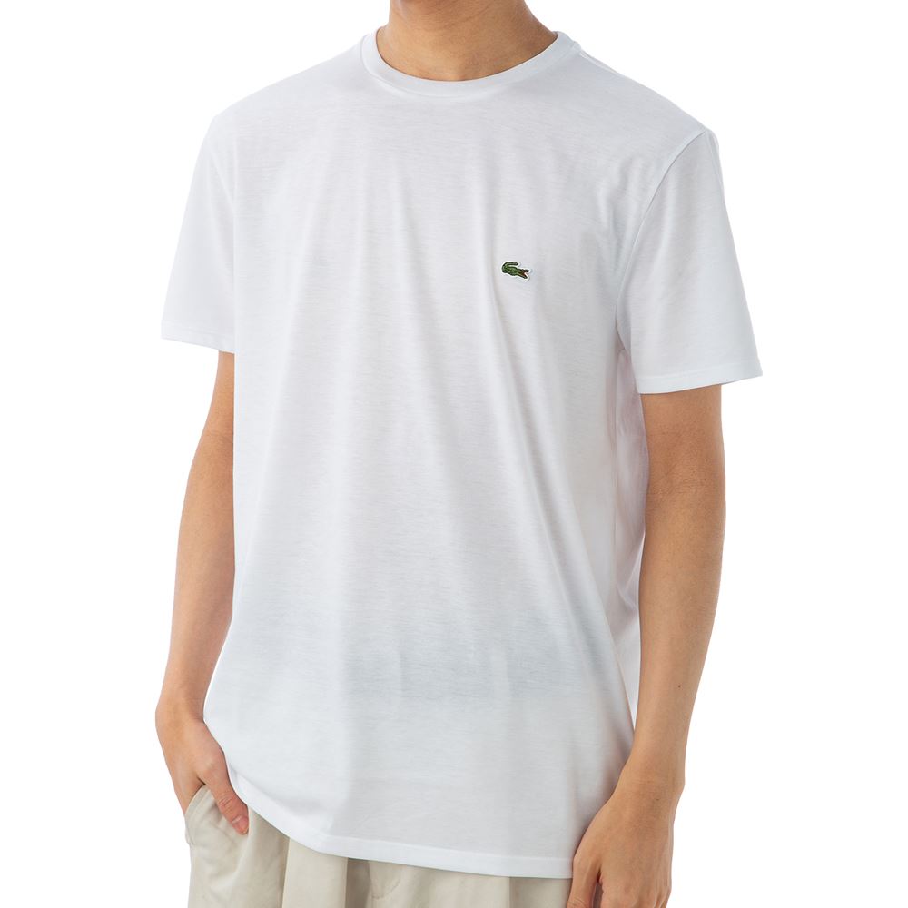 ラコステ メンズ ボーイズ Tシャツ LACOSTE TH6709 001 ホワイト 半袖 部屋着 ブランド 誕生日 プレゼント