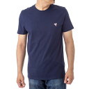 ゲス メンズ Tシャツ M0GI36 I3Z00 G720 ネイビー GUESS 半袖 ブランド 誕生日 プレゼント
