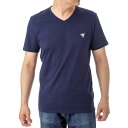 ゲス メンズ Tシャツ M0GI37 I3Z00 G720 ネイビー GUESS 半袖 ブランド 誕生日 プレゼント