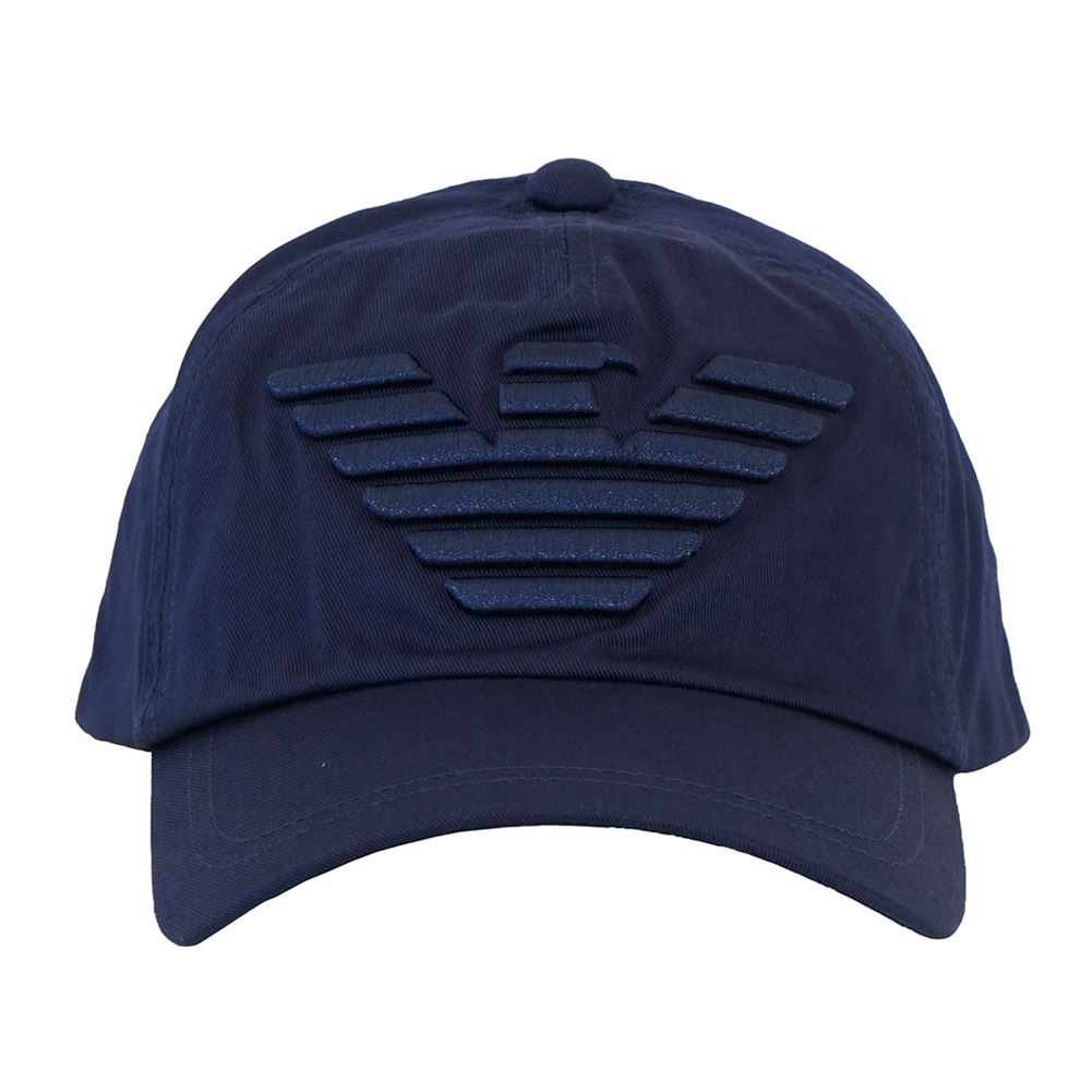 【10%OFF!SS期間中】エンポリオアルマーニ メンズ CAP 627522 CC995 57235 ネイビー EMPORIO ARMANI 帽子 イーグル 夏 誕生日 プレゼント 新品 送料無料