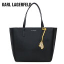 カールラガーフェルド レディース トートバッグ 201W3126 999 ブラック 黒 KARL LAGERFELD ブランド 誕生日 プレゼント 新品 20代...