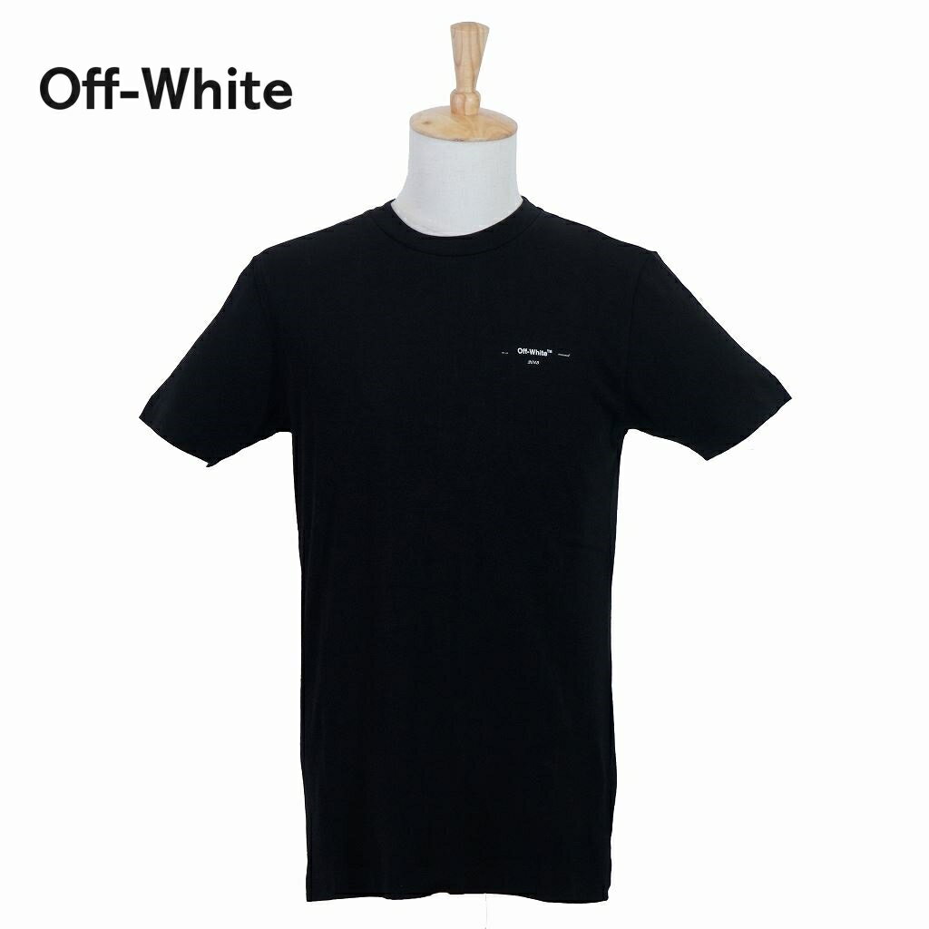 オフホワイト メンズ Tシャツ OMAA027R201850321091 ブラック 黒 OFF-WHITE ブランド 誕生日 プレゼント 新品 20代 30代 ...