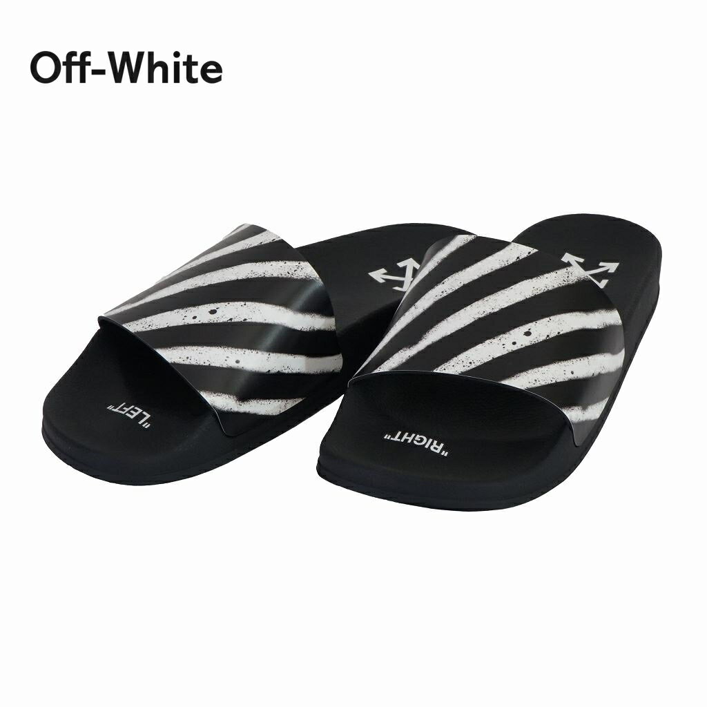 オフホワイト メンズ サンダル ビーチサンダル OMIA088R20C220521001 ブラック 黒 ホワイト 白 OFF-WHITE ブランド 誕生日 プレゼント 新品 20代 30代 40代 送料無料