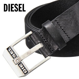 ディーゼル メンズ ベルト DIESEL X03728 PR227 H5903 ブラック ブランド カジュアル 本革 誕生日 プレゼント 新品 10代 20代 30代 40代