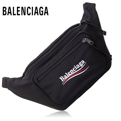 バレンシアガ メンズ ボディバッグ BALENCIAGA 482389 9WB35 1000 ブラック カジュアル 本革 プレゼント 10代 20代 30代 40代 50代 送料無料
