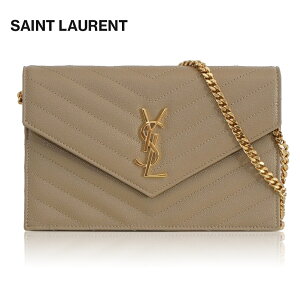 サンローラン パリ レディース 長財布 SAINT LAURENT 393953 BOW01 2643 ベージュ（ゴールド金具） 本革 さいふ プレゼント 20代 30代 40代 50代 送料無料 [CP2000]