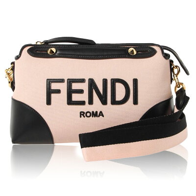 【SALE!全品P5倍】フェンディ ショルダー ボストンバッグ 鞄 8BL146 ADYN F1CN7 ローズクォーツピンク×ブラック レディース BY THE WAY MEDIUM おしゃれ かわいい 誕生日 プレゼント ギフト 送料無料