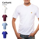 カーハート Tシャツ メンズ 半袖 ロゴ I026391 Carhartt CHASE TEE T-SHIRT ホワイト チェイス シラーズ ブルー サブマリン...