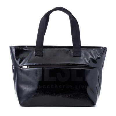【10%OFF!6/4 20時〜期間限定】ディーゼル DIESEL トートバッグ X07351 P3553 T8013 Black 誕生日 プレゼント ギフト 送料無料