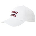 トミージーンズ TOMMY JEANS キャップ 帽子 AW0AW10191YBR 白 ネイビー トミーヒルフィガー TOMMY HILFIGER