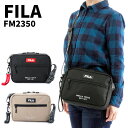 フィラ ロゴテープショルダーバッグ FM2350 ユニセックス FILA