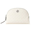 マイケルコース MICHAEL KORS ポーチ 32T2S5HT3V 101 ホワイト ブランド メイク コスメ 化粧ポーチ