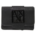 アルマーニエクスチェンジ 三つ折り財布 948485 0A874 00020 Black レディース ARMANI EXCHANGE