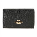 コーチ（COACH) コーチ アウトレット キーケース 76741 IMBLK ブラック レディース COACH OUTLET